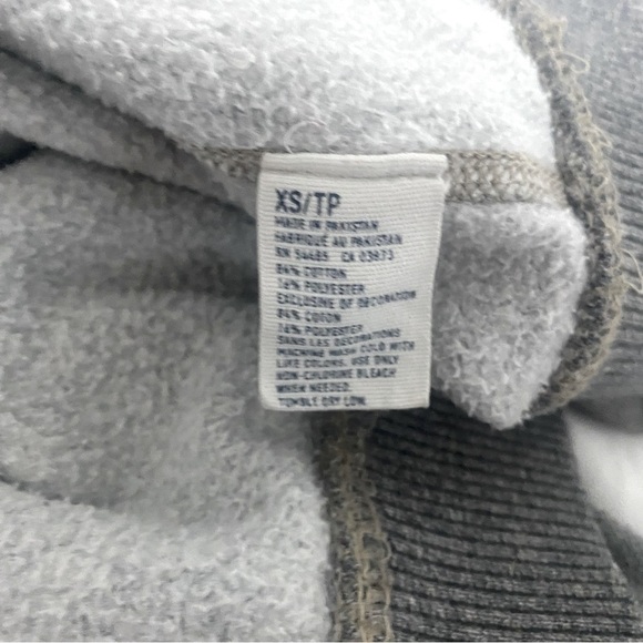 American Eagle Athletic Fit Cardigan Sweater XS Y2K Elbow Patches, Thick EUC - Picture 7 of 13